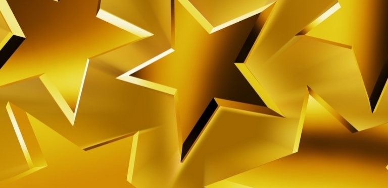 Goldener Sterne (Bildquelle: Dmitiydesign / shutterstock.de)
